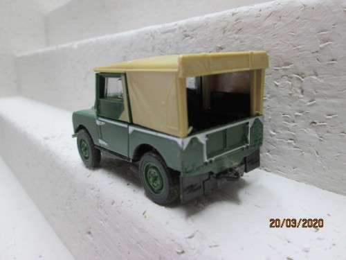 MATCHBOX DINKY : 1949 LAND ROVER (BOXED) - LOT 582z