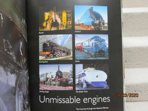 REDUCED TO CLEAR :  SOFT COVER BOOK : THE STORY OF THE TRAIN - LOT 590z