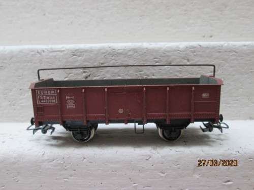 HO SCALE : RIVAROSSI FS OPEN WAGON (BOXED) - LOT 631z