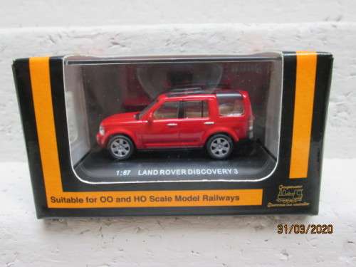 HO SCALE : GAUGEMASTER LANDROVER DISCOVERY 3 VEHICLE  (BOXED)