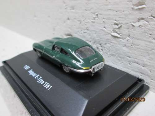 HO SCALE : GAUGEMASTER 1961 JAGUAR E-TYPE CAR  (BOXED) - LOT 876z