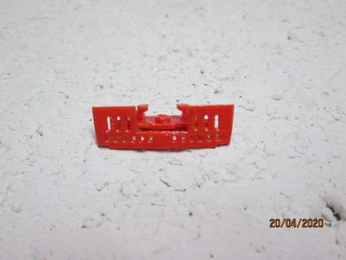 HO SCALE :  LIMA SAR REPLACEMENT RED COW-CATCHER  - LOT 413AA