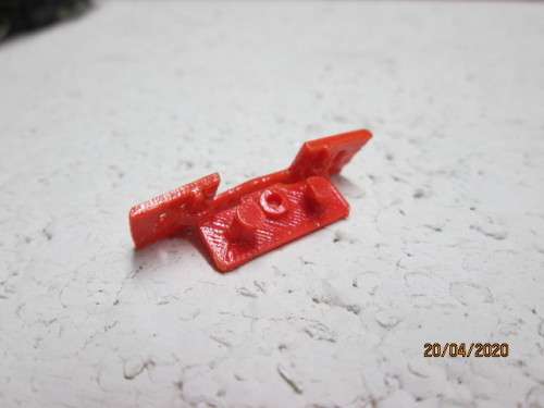 HO SCALE :  LIMA SAR REPLACEMENT RED COW-CATCHER  - LOT 413AA