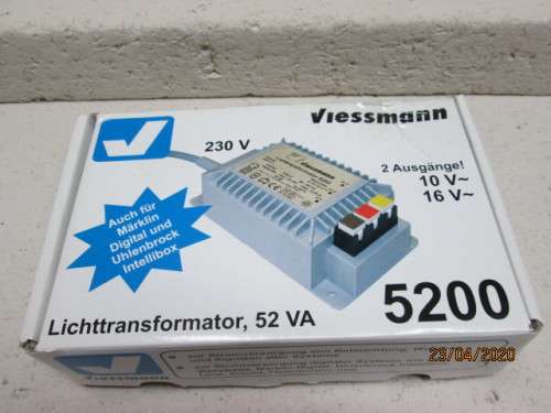 VIESSMANN TRANSFORMER (BOXED) - LOT 494AA
