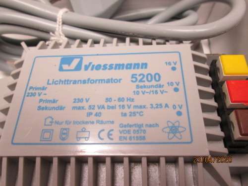 VIESSMANN TRANSFORMER (BOXED) - LOT 494AA