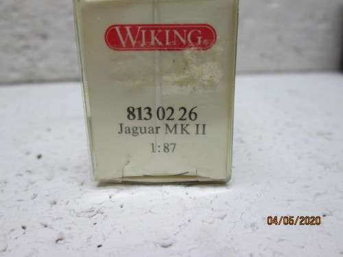 HO SCALE : WIKING JAGUAR MKII  (BOXED) - LOT 501AA