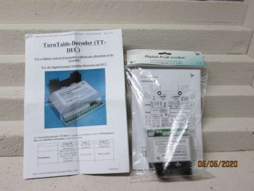 HO SCALE : DIGITAL PROFI WERDEN TT-DEC TURNTABLE DECODER - LOT 544AA