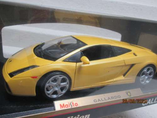 1:18 SCALE : MAISTO LAMBORGHINI GALLARDO (BOXED) - LOT 844AA