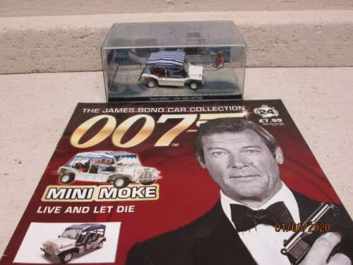 DIE CAST : 007 COLLECTION : MINI MOKE - LIVE AND LET DIE (No 24) - LOT 966AA