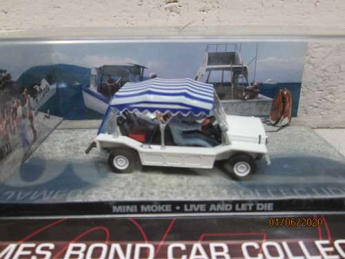 DIE CAST : 007 COLLECTION : MINI MOKE - LIVE AND LET DIE (No 24) - LOT 966AA