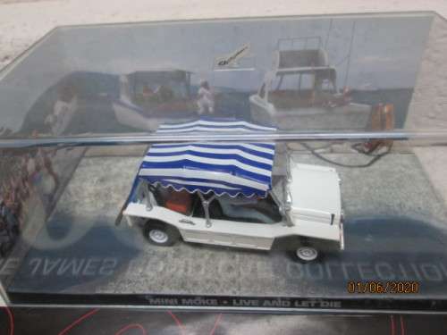 DIE CAST : 007 COLLECTION : MINI MOKE - LIVE AND LET DIE (No 24) - LOT 966AA