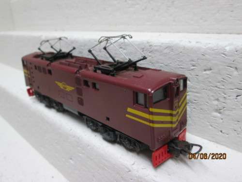 HO SCALE - LIMA SAR -BROWN 5E ELECTRIC LOCOMOTIVE - BOXED  - LOT 19 BB