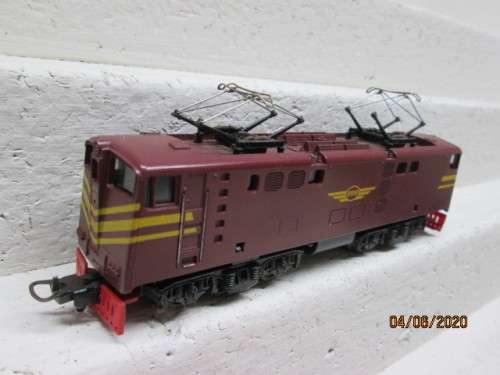 HO SCALE - LIMA SAR -BROWN 5E ELECTRIC LOCOMOTIVE - BOXED  - LOT 19 BB