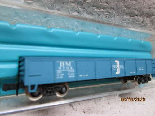 N SCALE: ATLAS: B&M  GONDOLA - BOXED