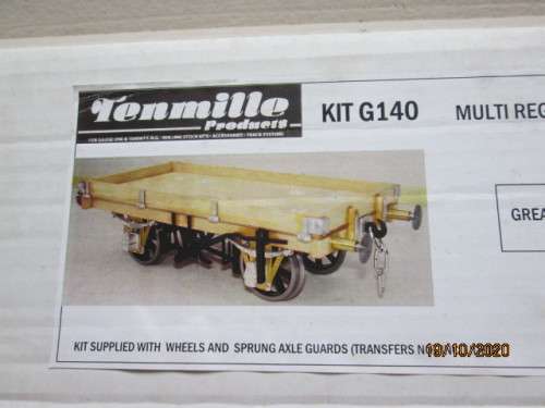 G SCALE : TENMILLE : MULTI REGION FLAT TRUCK - KIT X2 - BOXED