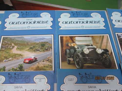 REDUCED TO CLEAR : AUTOMOBILIST SAVVA MAGAZINES X17