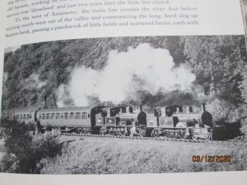 THE RAIL NOW DEPARTING - HARD COVER BOOK