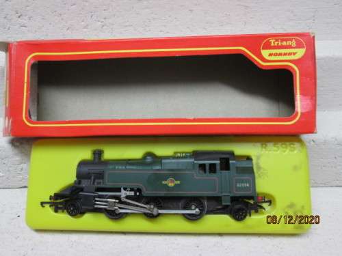 OO SCALE : TRI-ANG/HORNBY : 2-6-2 - CLASS 3MT - STEAM LOCOMOTIVE - BOXED
