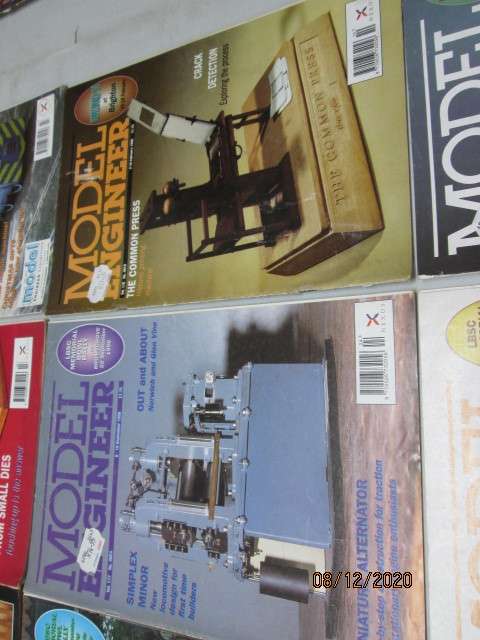 MODEL ENGINEER MAGAZINES X12