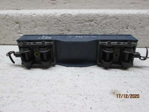 OO SCALE : TRI-ANG : BLUE OPEN GOODS  (MADE IS SOUTH AFRICA)