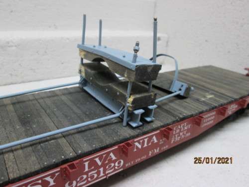 G SCALE : PENNSYLVANIA - X2 FLAT CAR