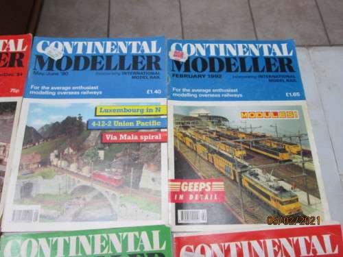 CONTINENTAL MODELLER : X10 MAGAZINES