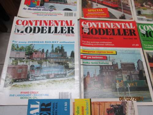 CONTINENTAL MODELLER : X10 MAGAZINES