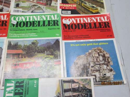 CONTINENTAL MODELLER : X10 MAGAZINES