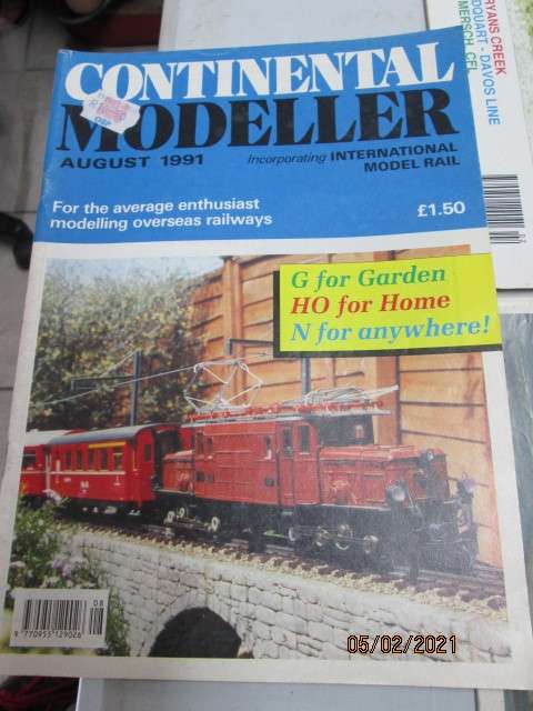 CONTINENTAL MODELLER : X10 MAGAZINES