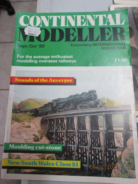 CONTINENTAL MODELLER : X10 MAGAZINES