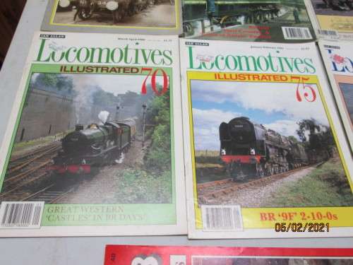 REDUCED TO CLEAR : LOCOMOTIVES  ILLUSTRATED : X10 MAGAZINES