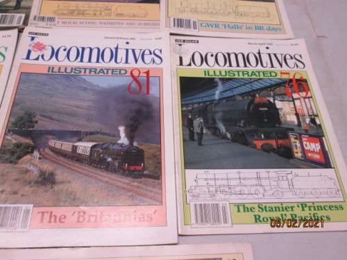 REDUCED TO CLEAR : LOCOMOTIVES  ILLUSTRATED : X10 MAGAZINES