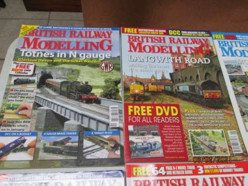 BRITISH RAILWAY MODELLING : MAGAZINES X7