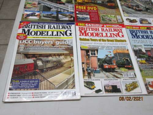 BRITISH RAILWAY MODELLING : MAGAZINES X7