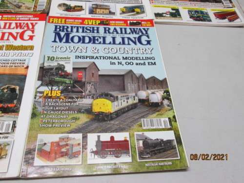 BRITISH RAILWAY MODELLING : MAGAZINES X7