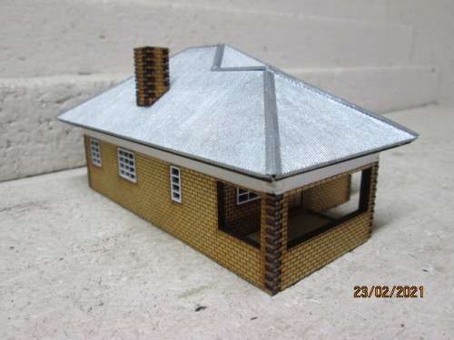HO SCALE : SAR HOUSE (STYLE No 1 RAILWAY HOUSE)