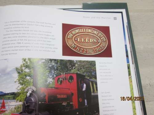 HARD COVER BOOK : BEST OF TRAINS : STEAM RAILWAYS