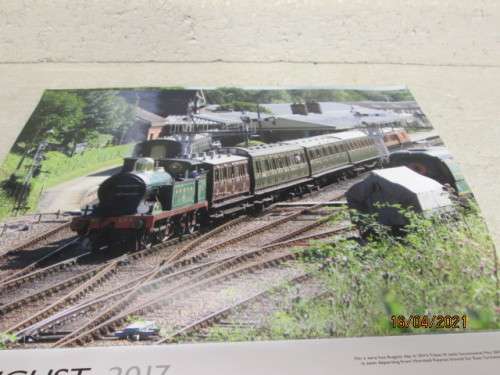 CALENDAR : BLUEBELL RAILWAY - 2017