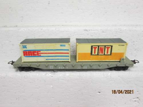 HO SCALE : LIMA : FCF CONTAINER WAGON