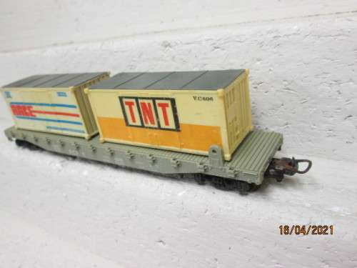 HO SCALE : LIMA : FCF CONTAINER WAGON