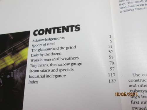 SAR HARDCOVER BOOK : THE SPIRIT OF STEAM