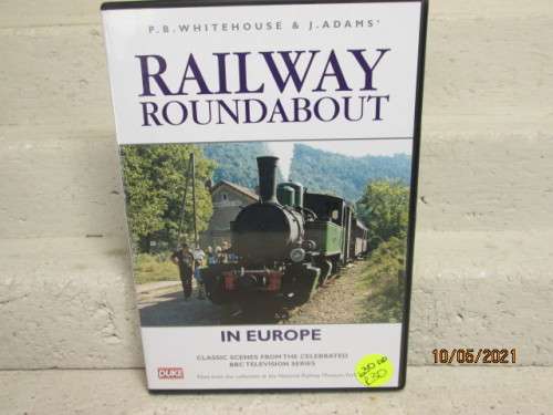 DVD : RAILWAY ROUNDABOUT BBC SERIES : IN EUROPE