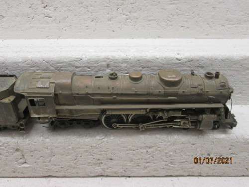 HO SCALE : TENSHEDO : BRASS 4-6-4 BRASS STEAM LOCOMOTIVE