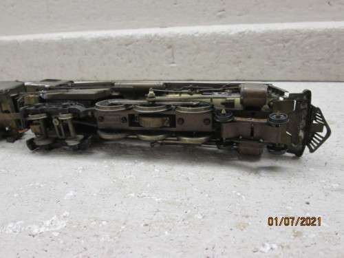 HO SCALE : TENSHEDO : BRASS 4-6-4 BRASS STEAM LOCOMOTIVE