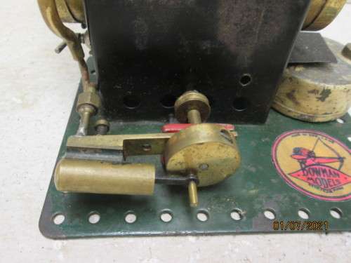 BOWMAN MODELS :  STATIONARY  STEAM ENGINE - BOXED