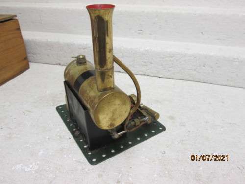 BOWMAN MODELS :  STATIONARY  STEAM ENGINE - BOXED