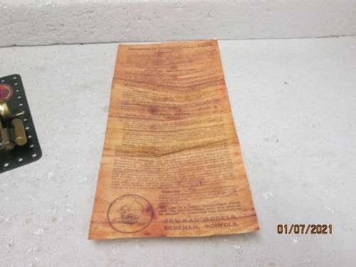 BOWMAN MODELS :  STATIONARY  STEAM ENGINE - BOXED