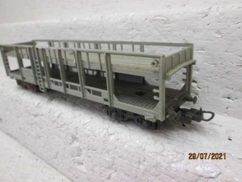 HO SCALE : LIMA : LIGHT GREY CAR CARRIER