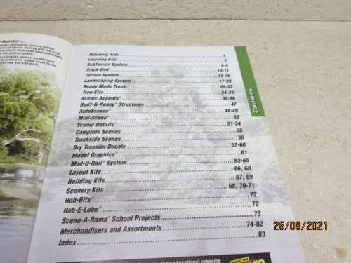 HO SCALE : WOODLANDS SCENIC CATALOGUE - 2007