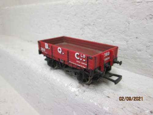 OO SCALE : HORNBY : OPEN BQC GOODS WAGON
